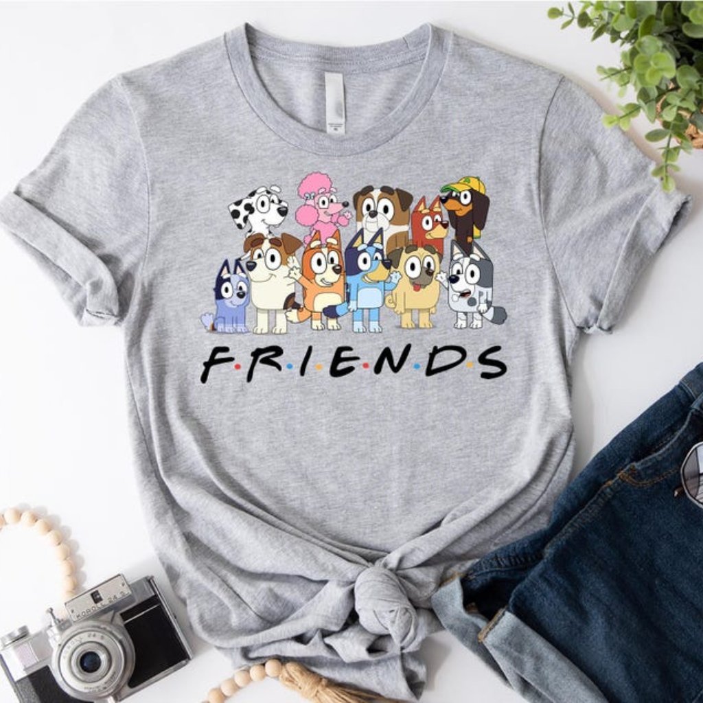Bluey Friends Shirt Bluey Family Friends Shirt Bluey Friends Tee